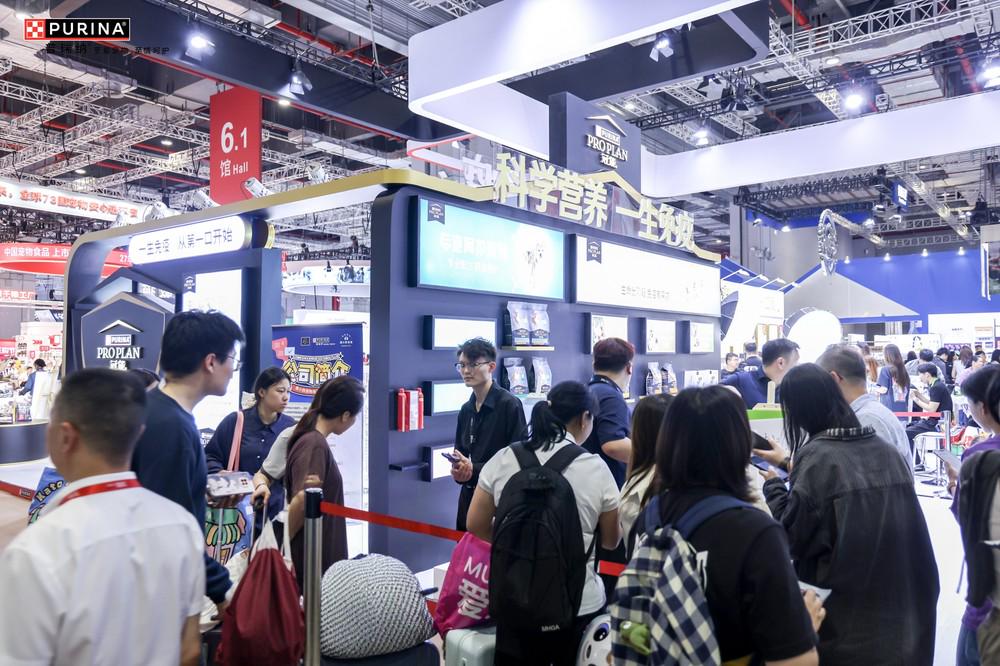 携宠物全生命周期健康解决方案闪耀它博会CQ9电子游戏科学营养、一生免疫冠能(图4)